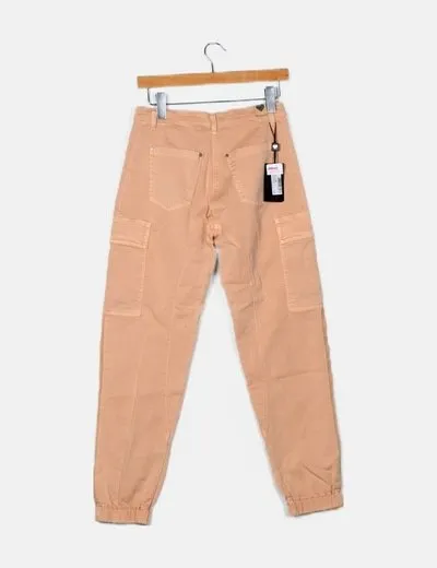 pink TWINSET cargo jeans