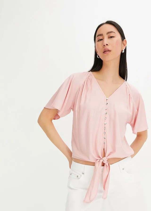 Pink vintage blouse