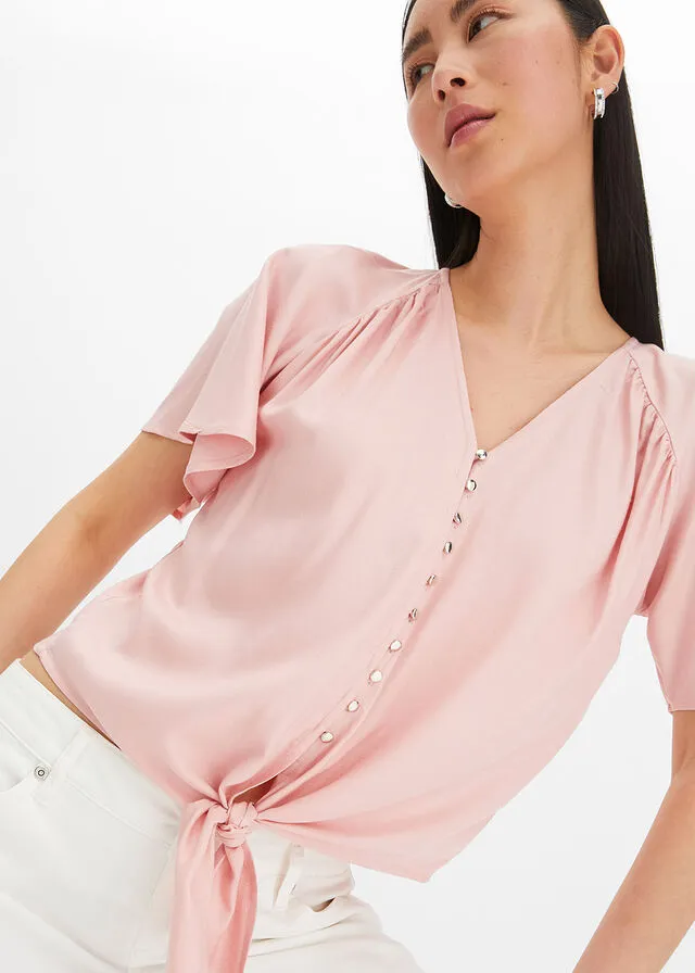 Pink vintage blouse