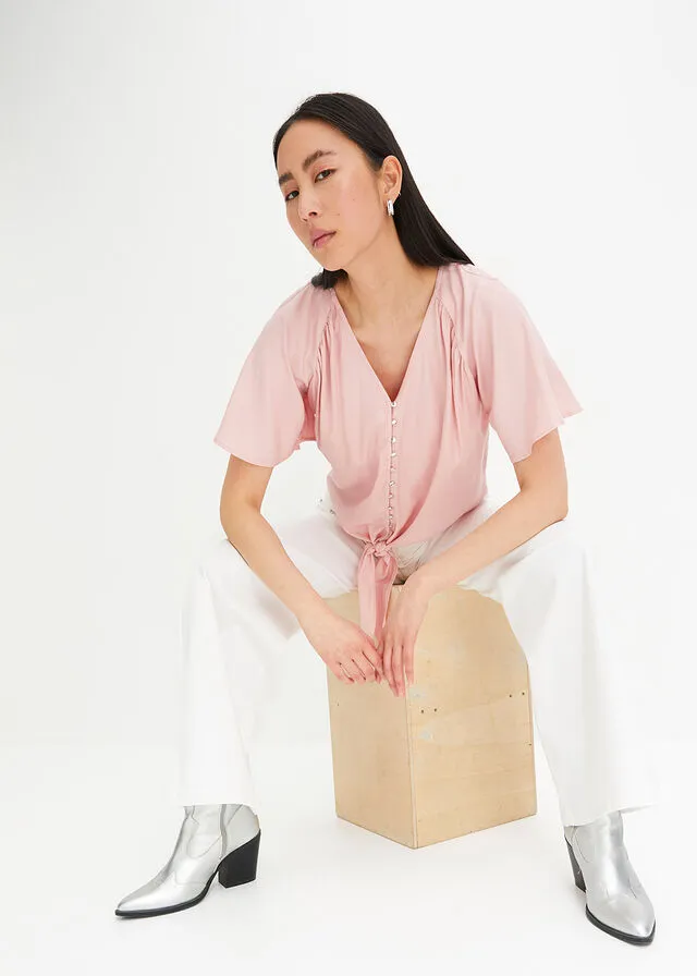 Pink vintage blouse
