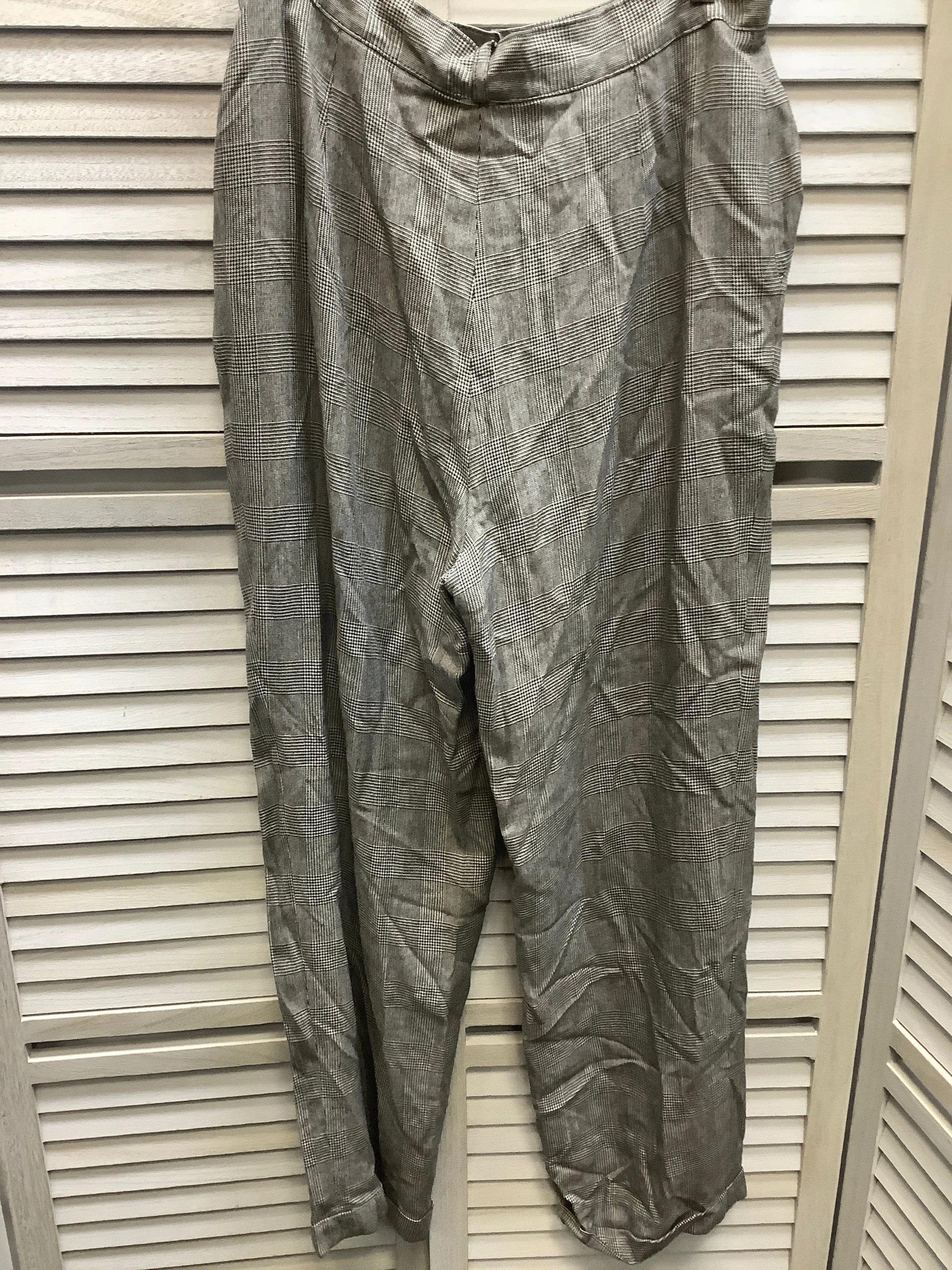 Plaid Pants Dress Clothes Mentor, Size 14