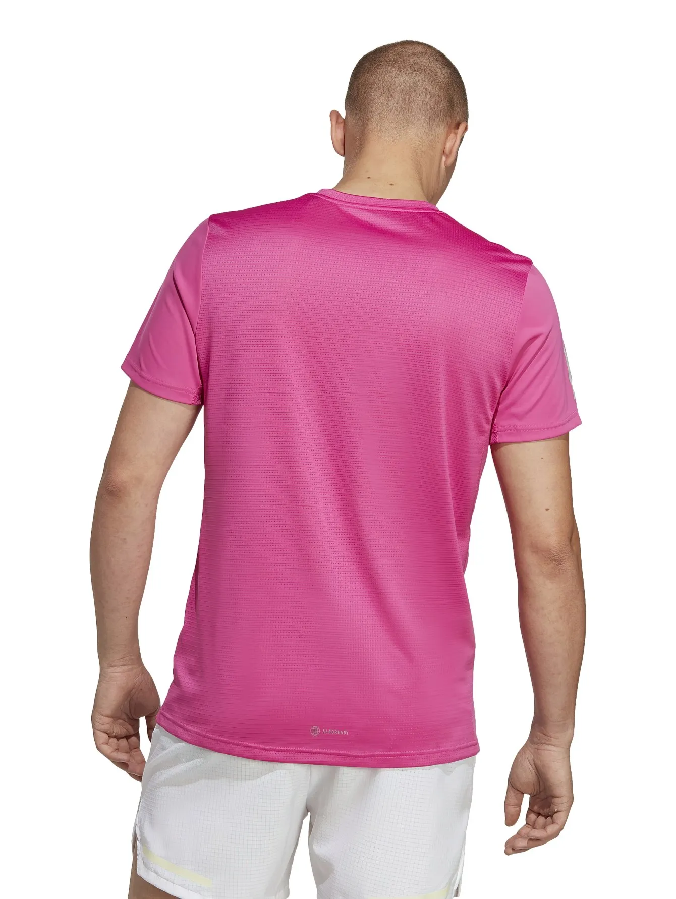 Playera Adidas Own The Run Rosa Para Hombre