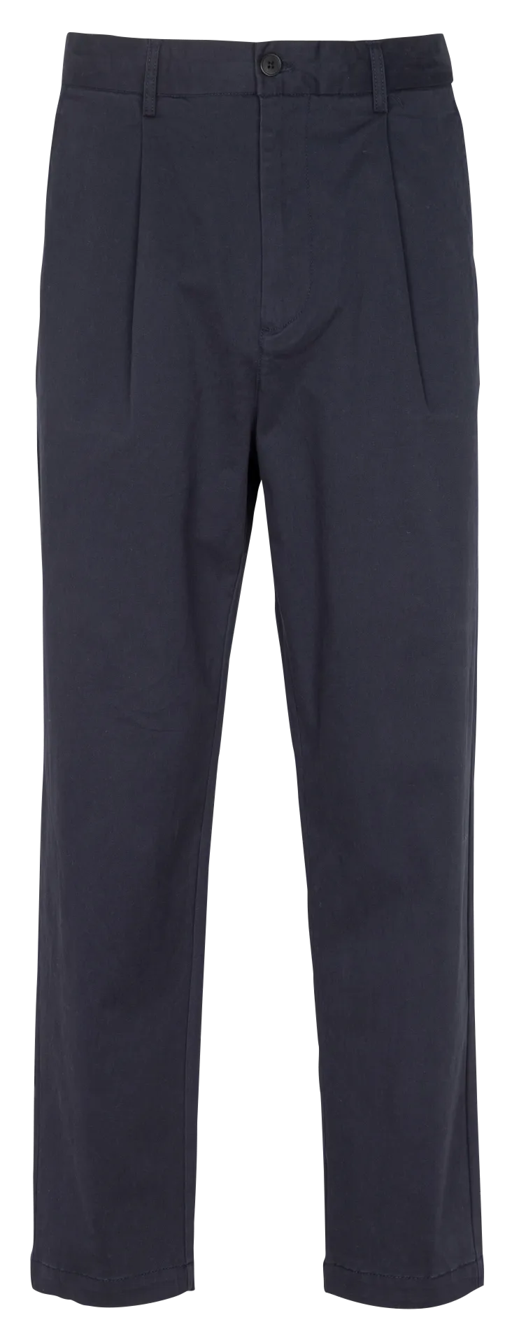 PLEAT 2.0  PANTALóN RECTO REGULAR FIT DE MEZCLA DE ALGODóN EN AZUL