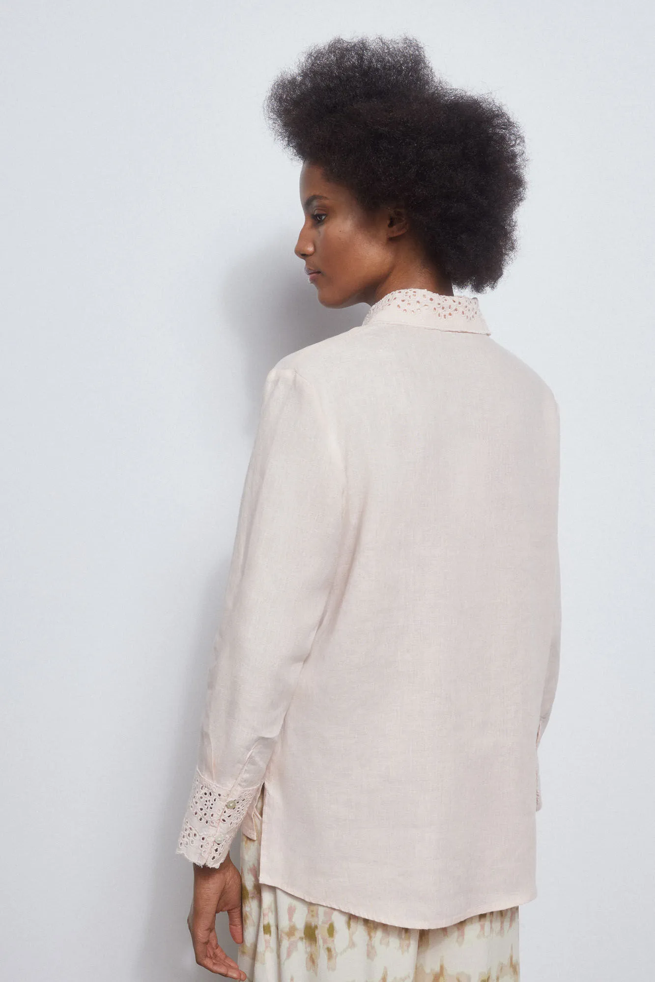 PLUSSIZE LINEN BLOUSE