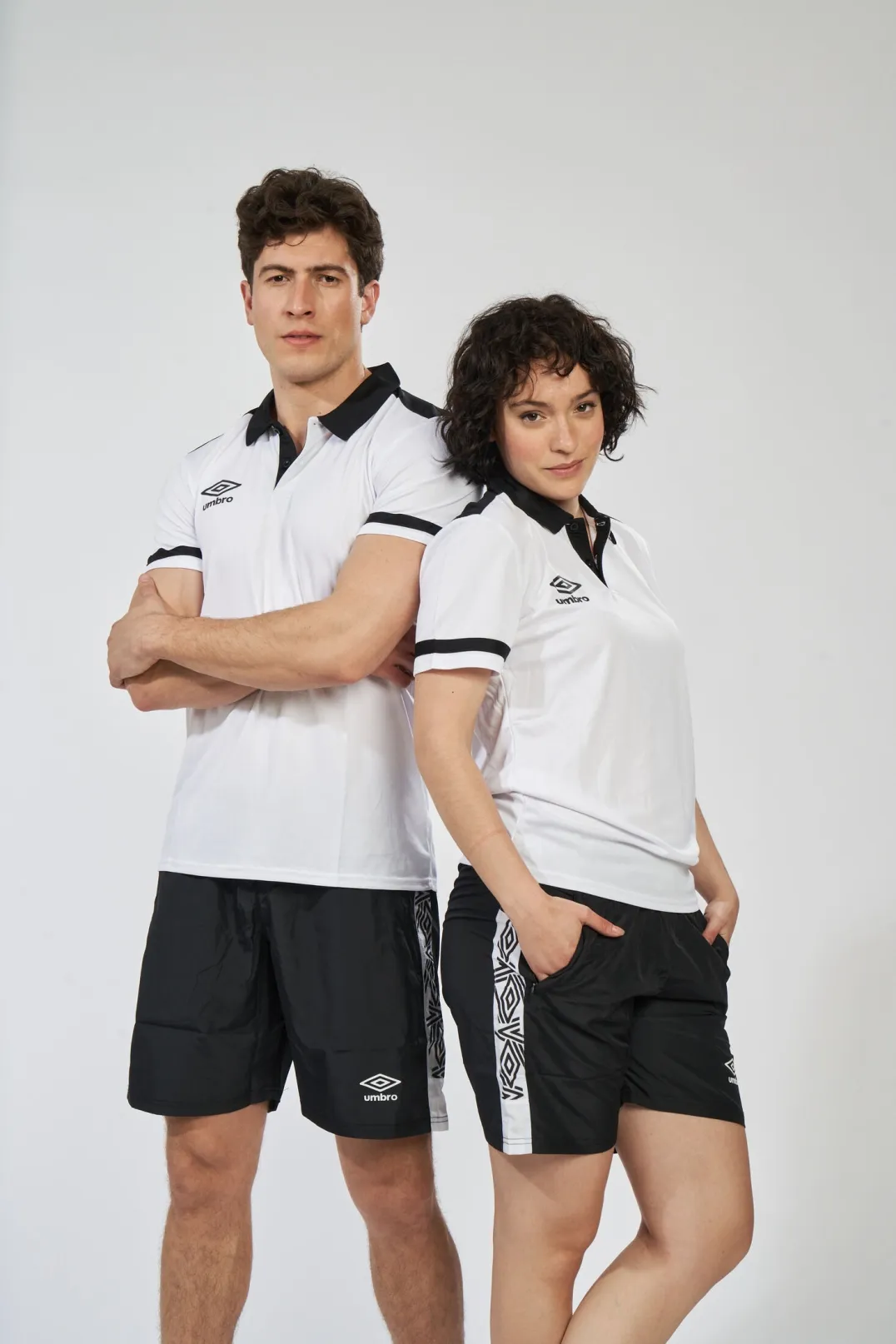 POLO UMBRO MANYARA WHITE BLACK  ONLINE SHOPPING  BEST PRICE  BUY NOW