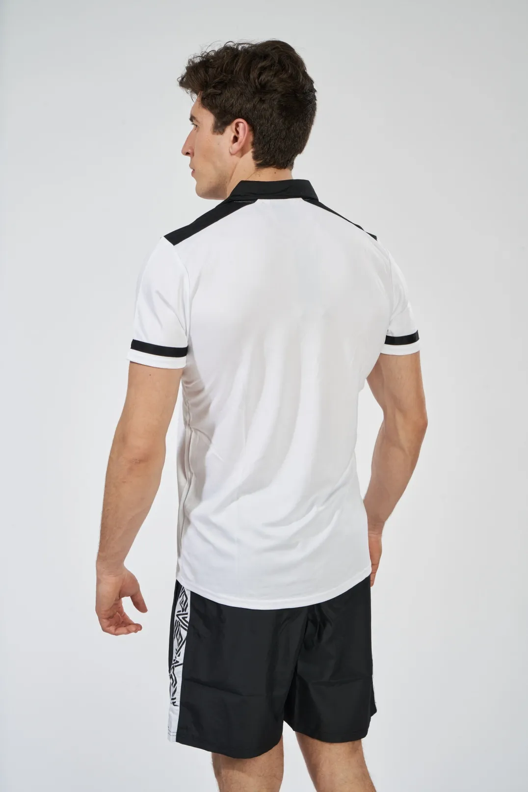 POLO UMBRO MANYARA WHITE BLACK  ONLINE SHOPPING  BEST PRICE  BUY NOW