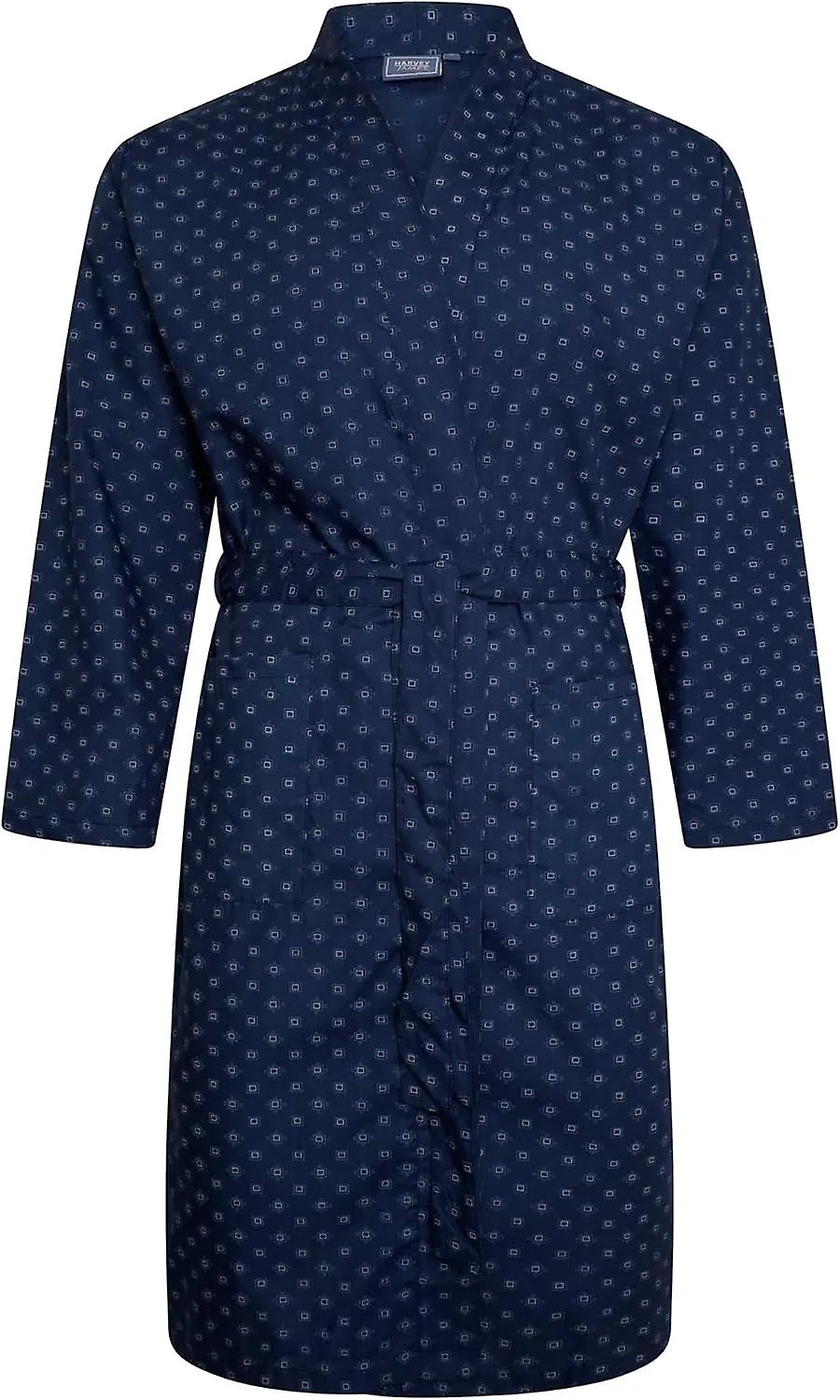 PREMIUM QUALITY KIMONO LOUNGE ROBE  DIAMOND PATTERN DESIGN