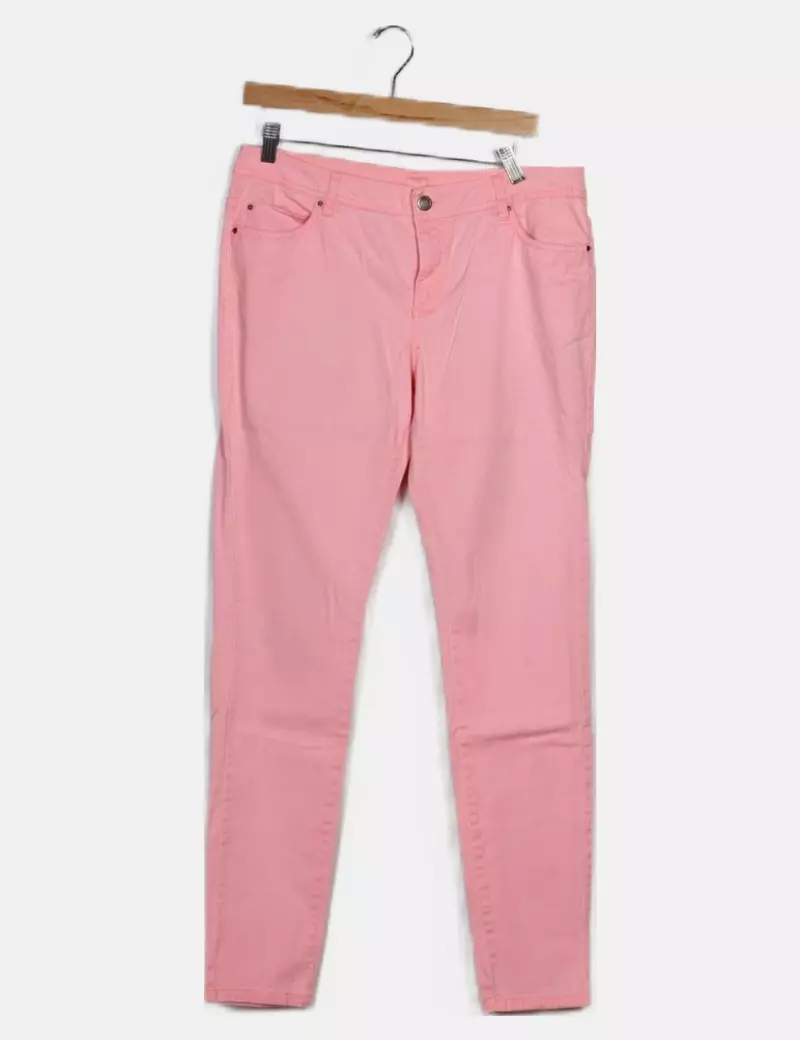 Primark pink denim jeans.