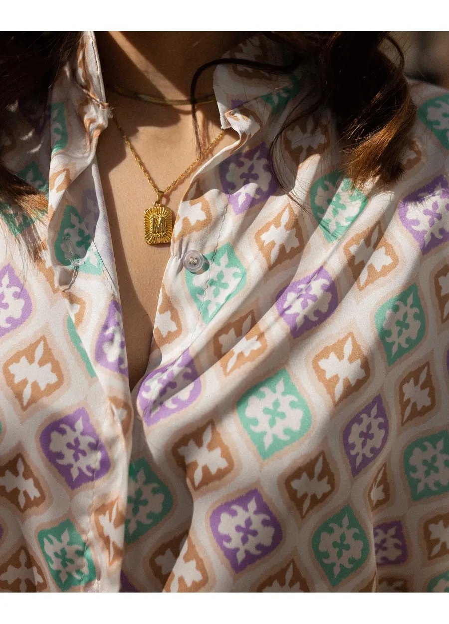 Printed Blouse Lala.
