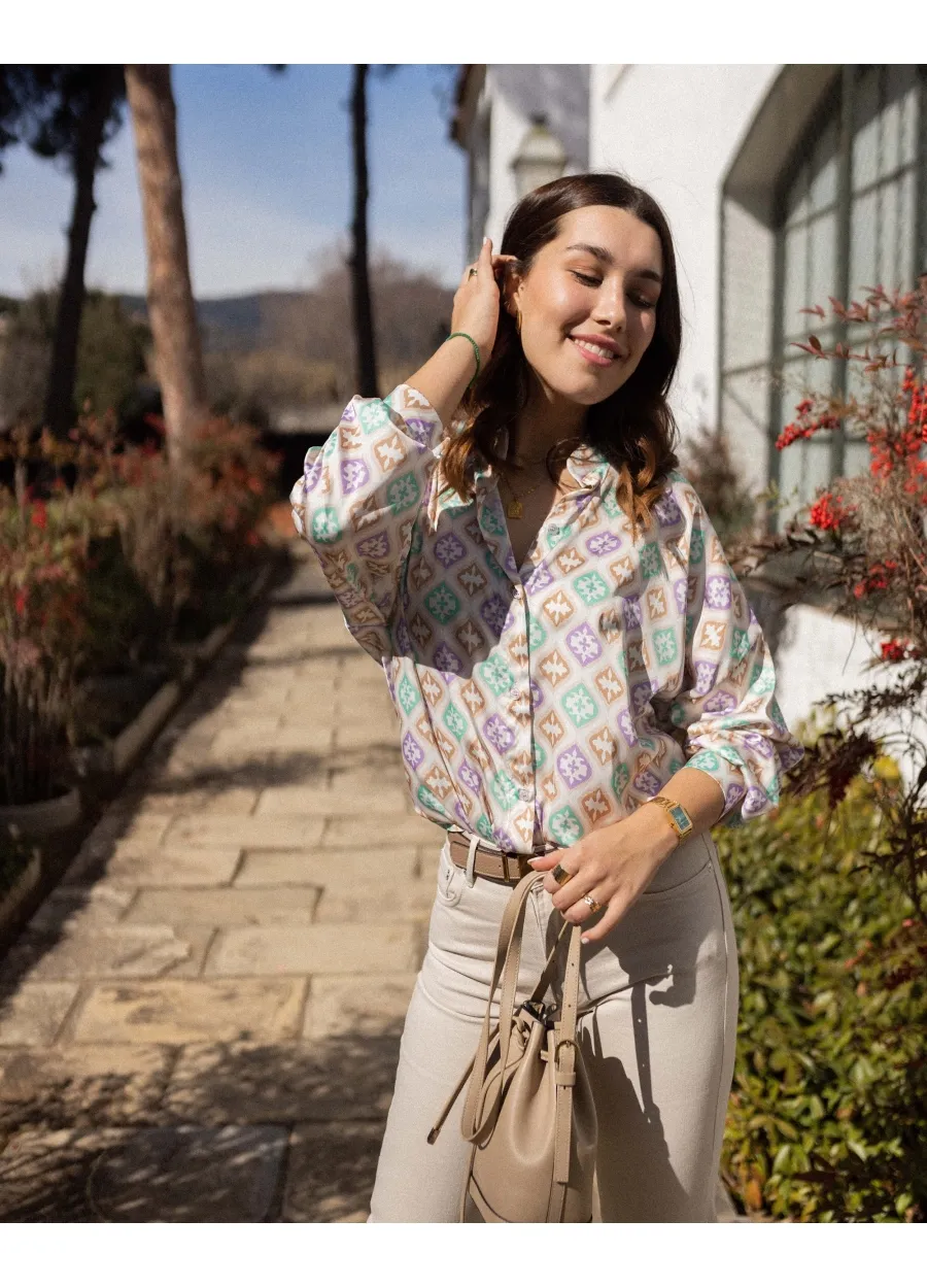 Printed Blouse Lala.
