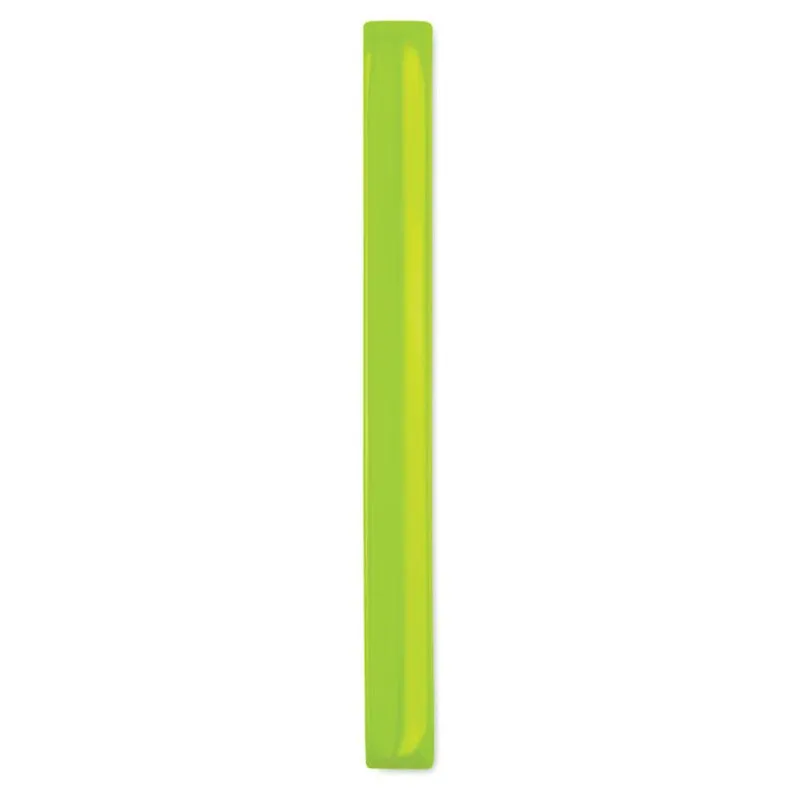 PROMOTIONAL FOLDABLE REFLECTIVE WRISTBAND ROLLUP
