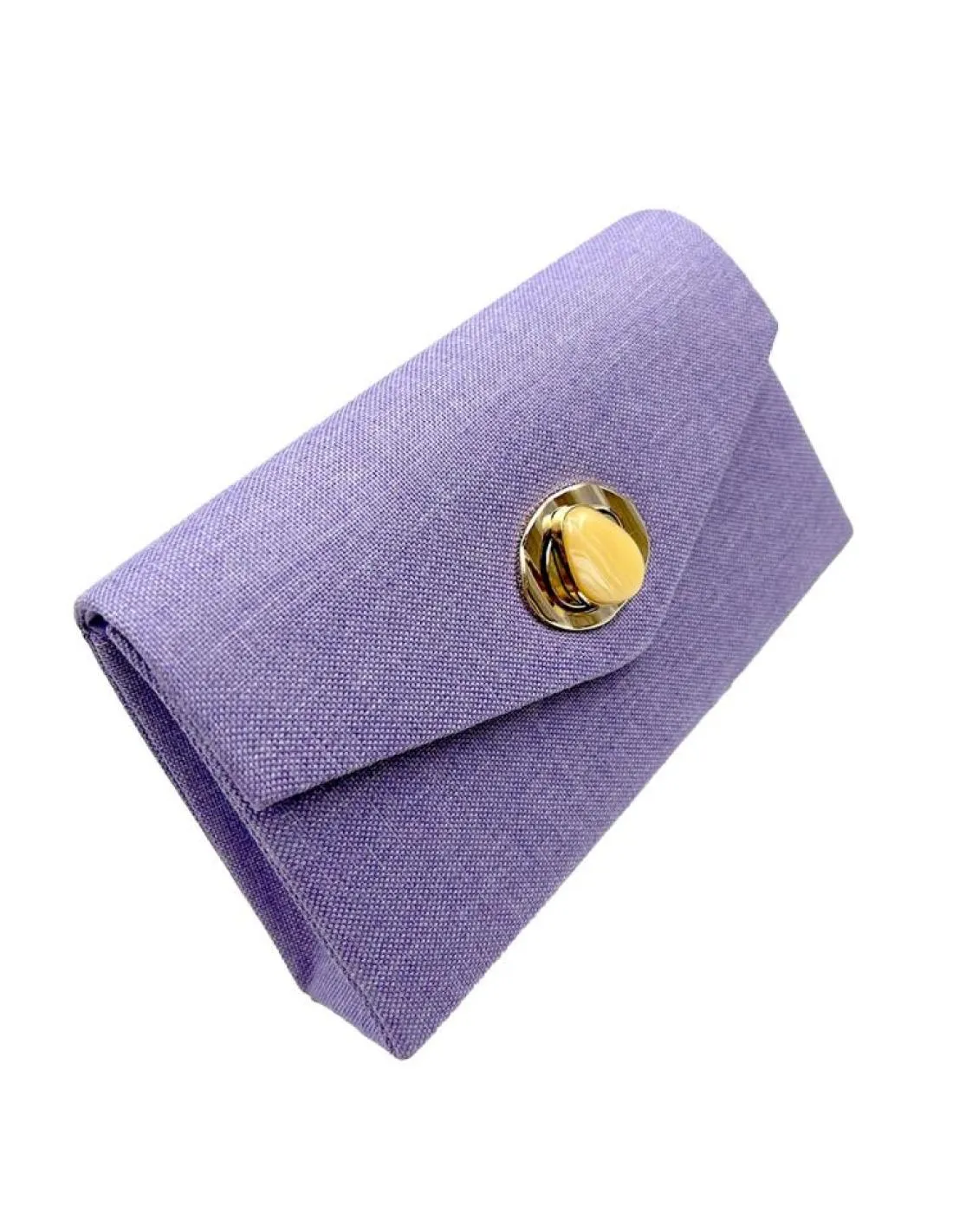 Purple party bags for summer weddings with original stone closure.