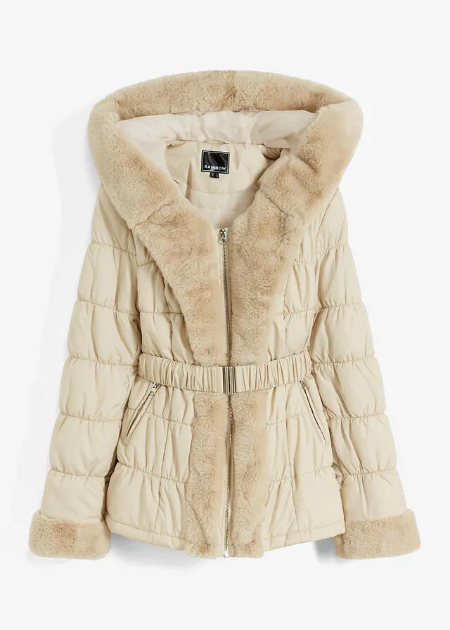 Quilted Cream Jacket