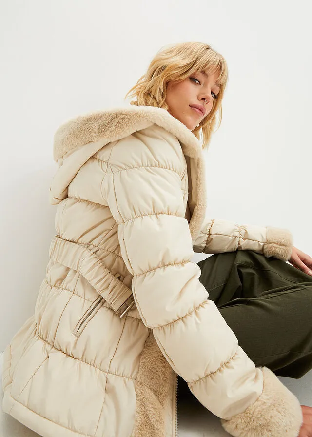 Quilted Cream Jacket