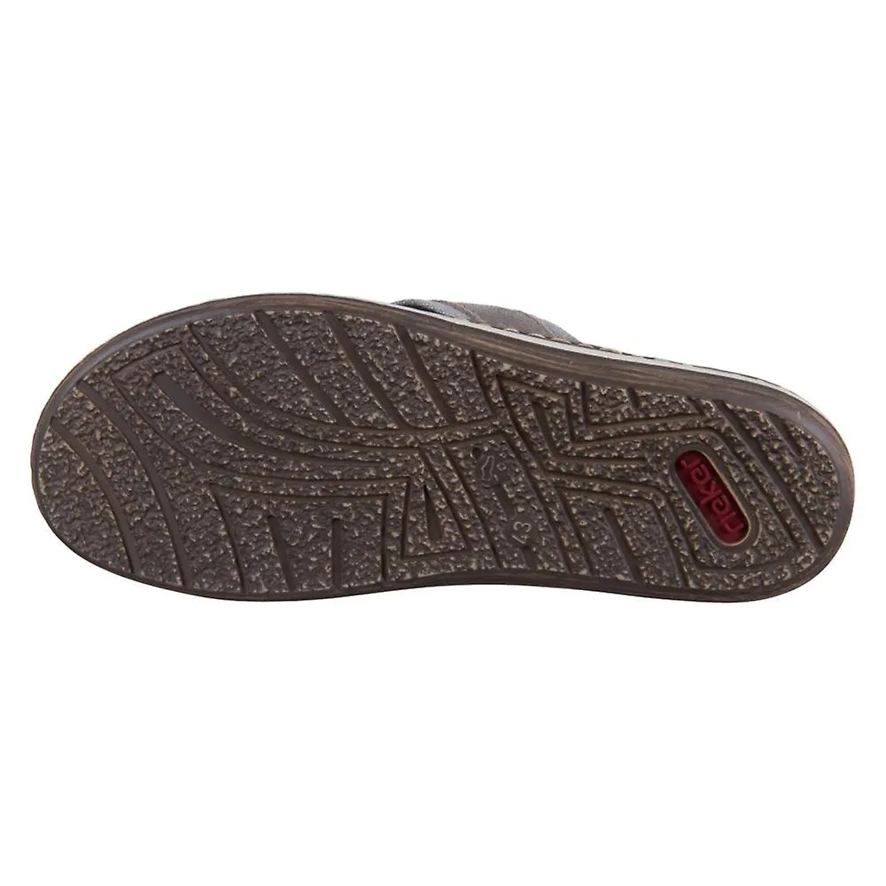 RIEKER MEN'S SANDALS  MANDEL SANTOS 2109542, UNIVERSAL SUMMER