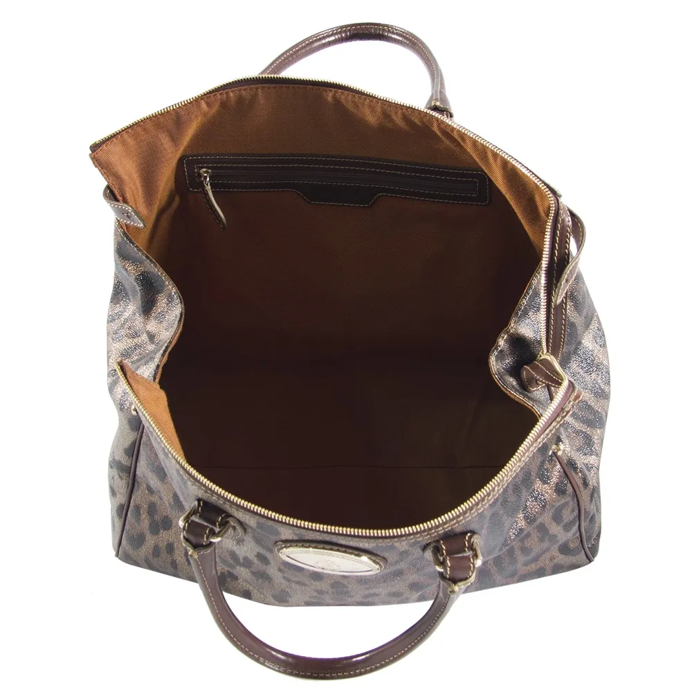 Roberto Cavalli Leopard Print Bag