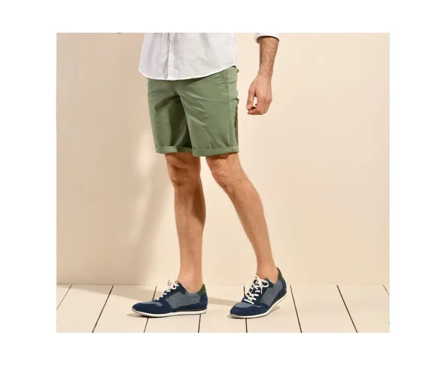 SAGE GREEN CHINO SHORTS FOR MEN  BARRY