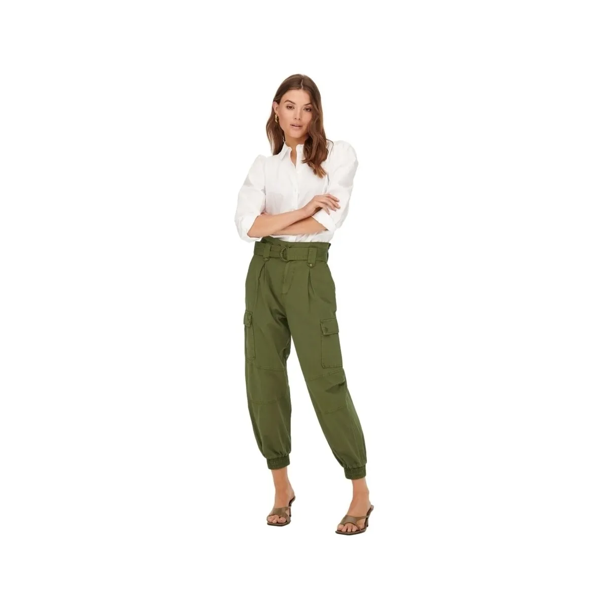 SAIGE CARGO PANTS  OLIVE DRAB