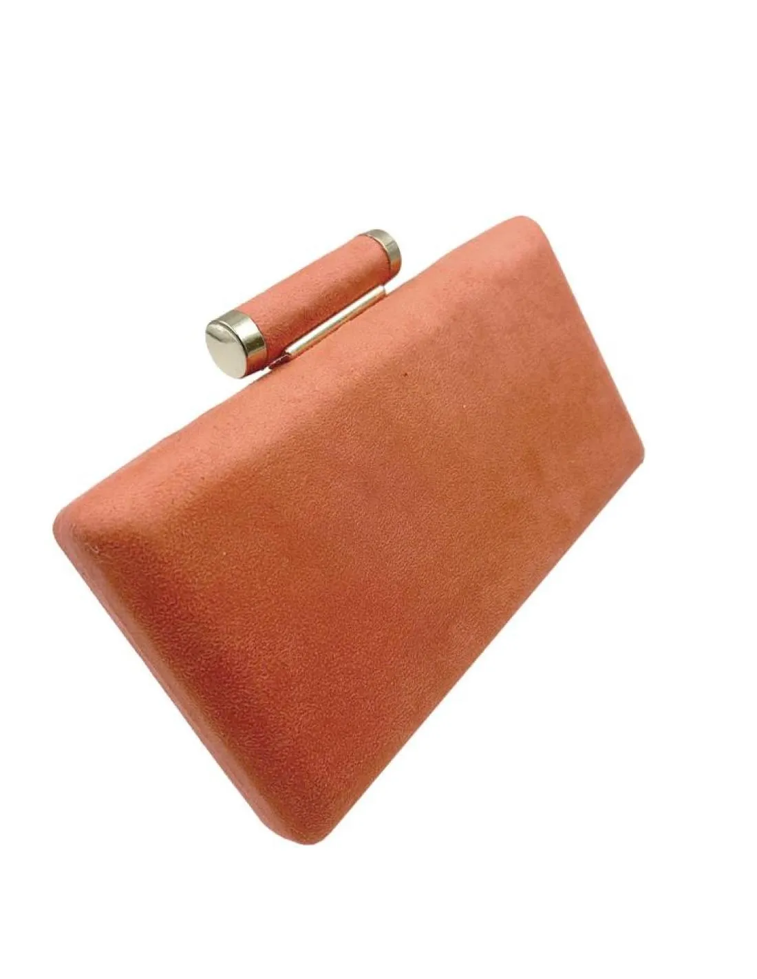 Salmon handbags for godmother and guest at weddings and parties.