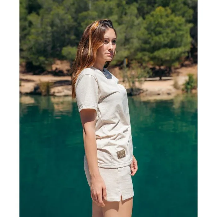 SANDCOLORED SHORTS PANTS