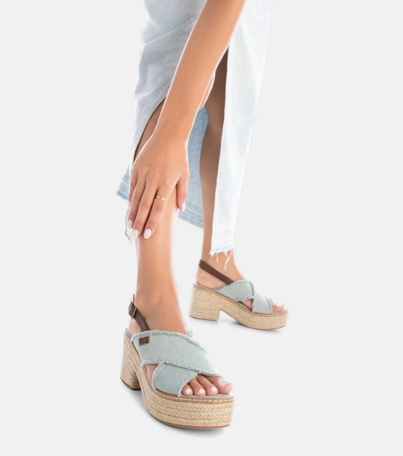 Sandalia Refresh 171596 Denim