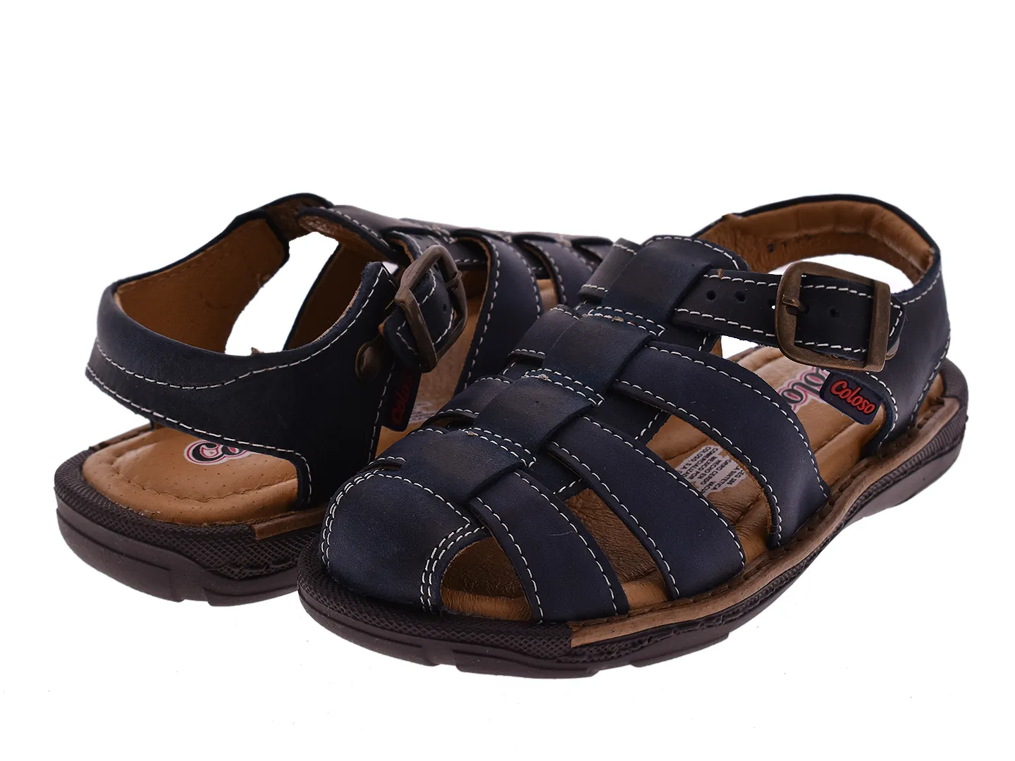 Sandalias Coloso 6880 Azul Para Niño