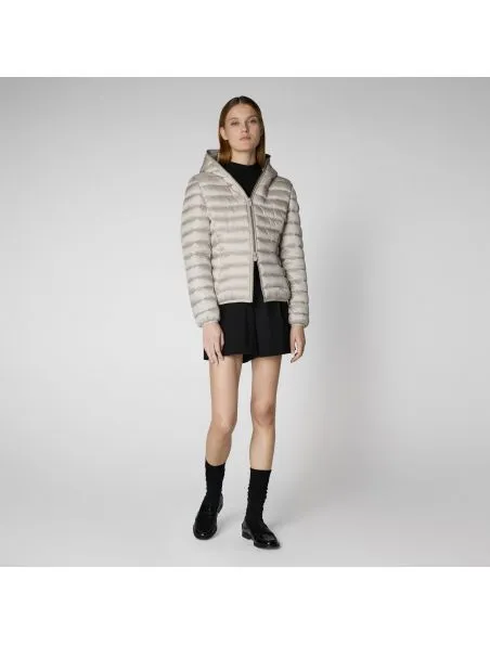 SAVE THE DUCK Chaqueta Alexis Mujer Rainy Beige