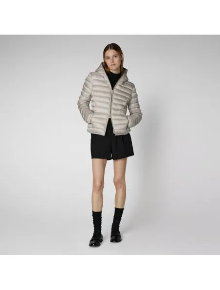 SAVE THE DUCK Chaqueta Alexis Mujer Rainy Beige