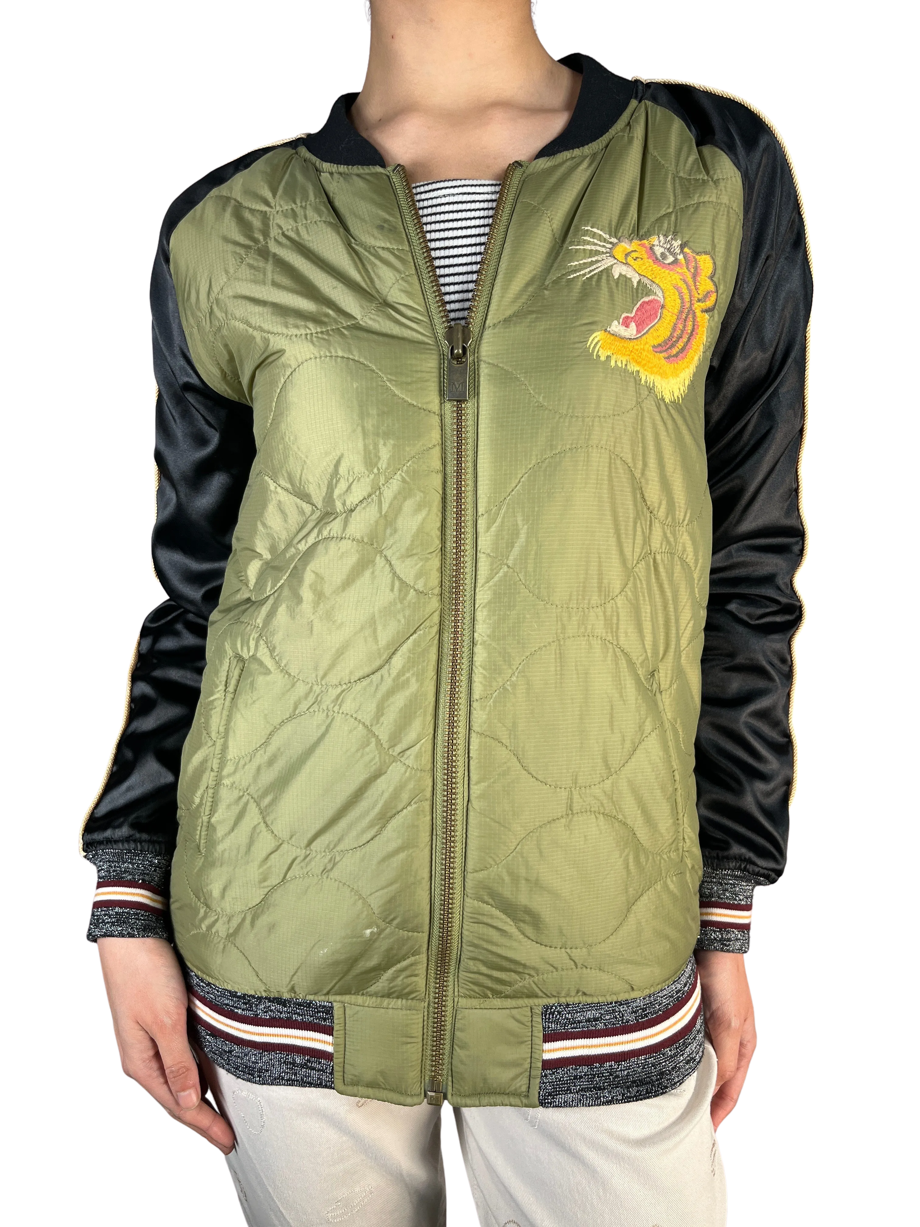 SCOTCH & SODA Bomber Silk Soiree