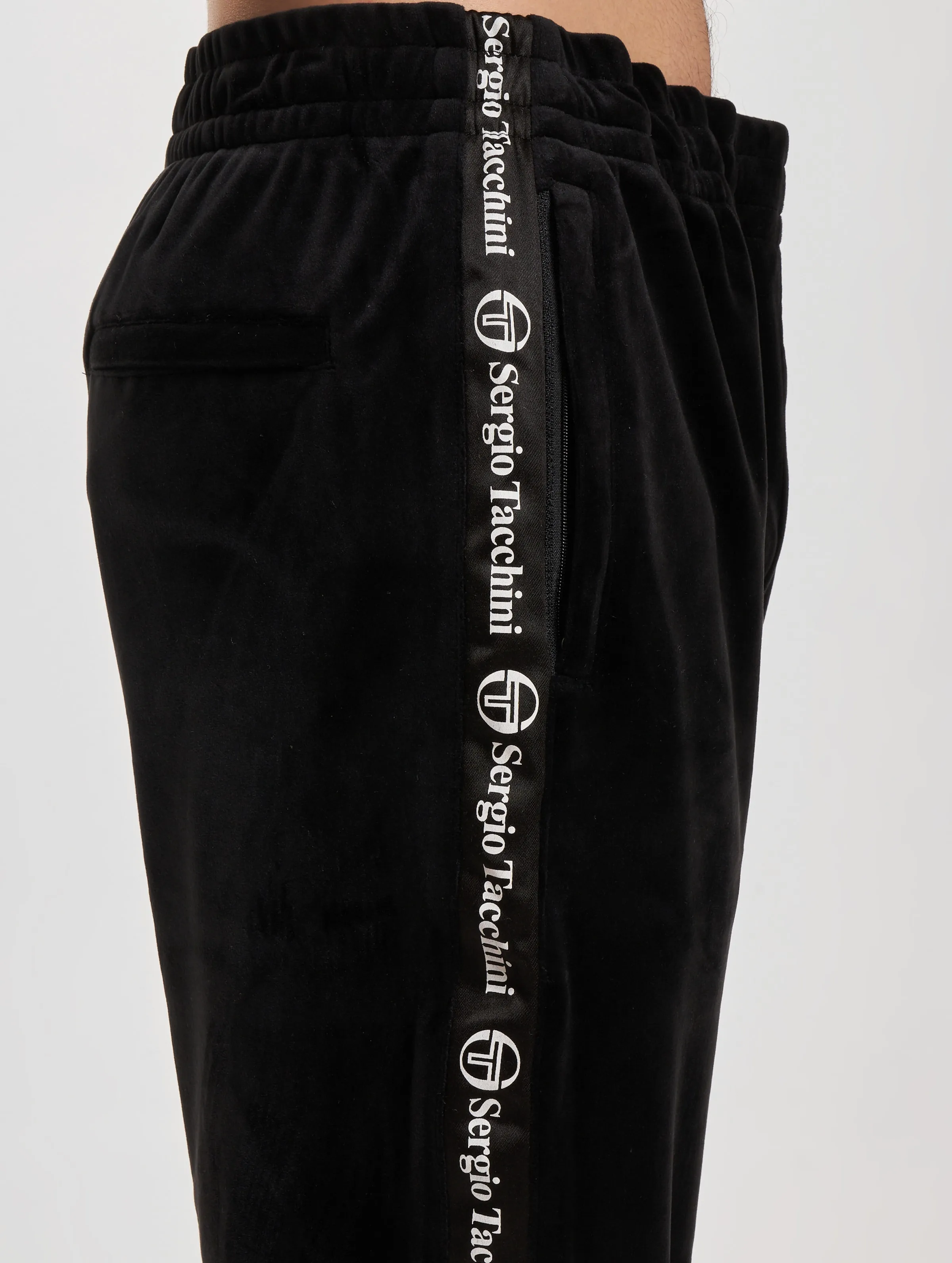 Sergio Tacchini Logo Velour Trainingshose