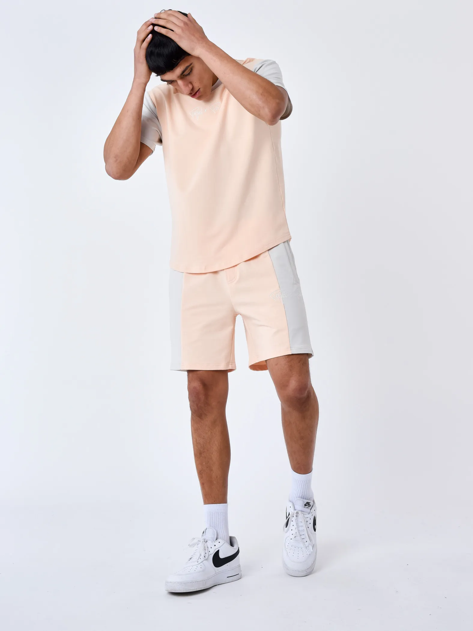 Short Colorblock Pants