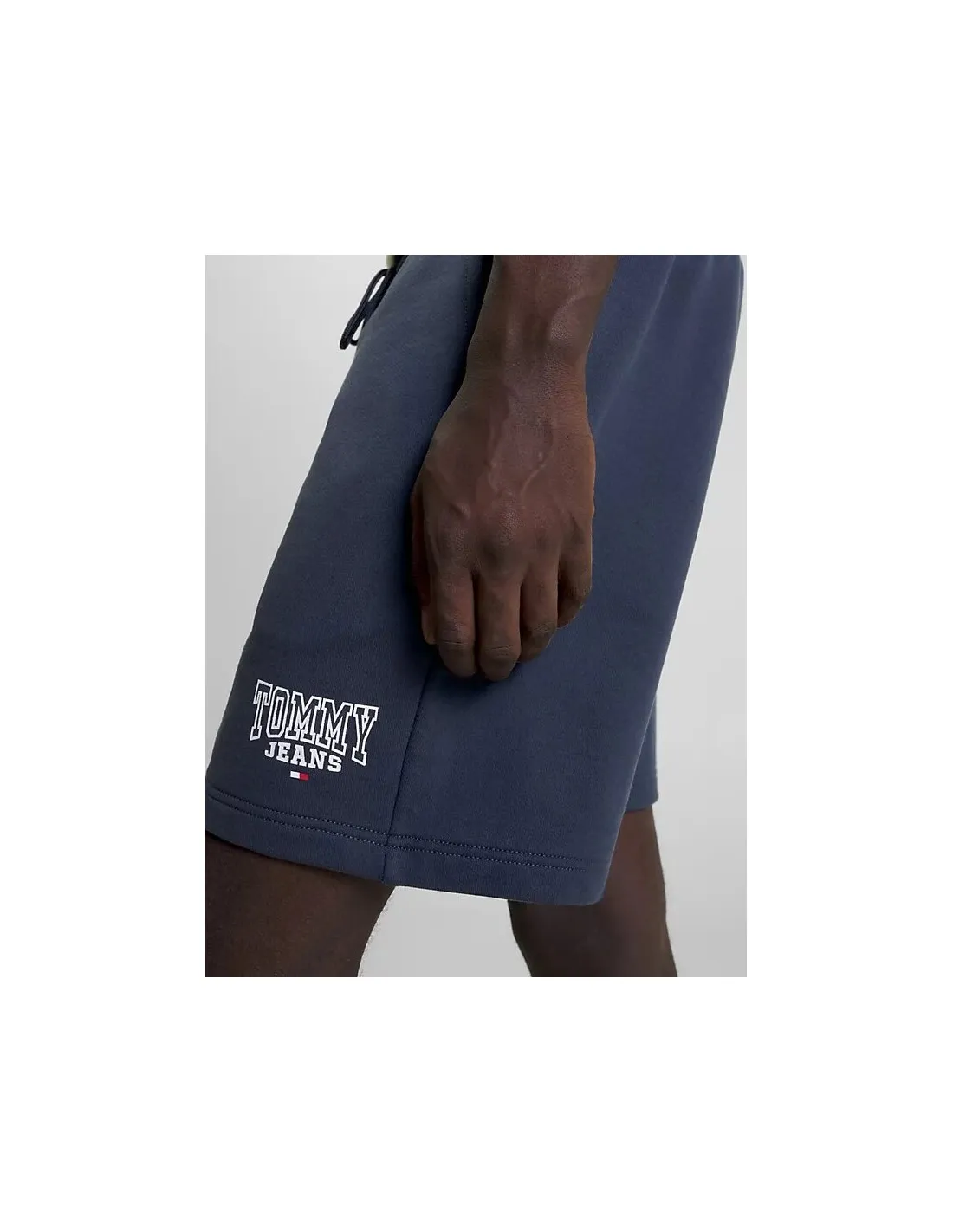 Tommy Jeans Fleece Shorts with Drawstring and Logo
