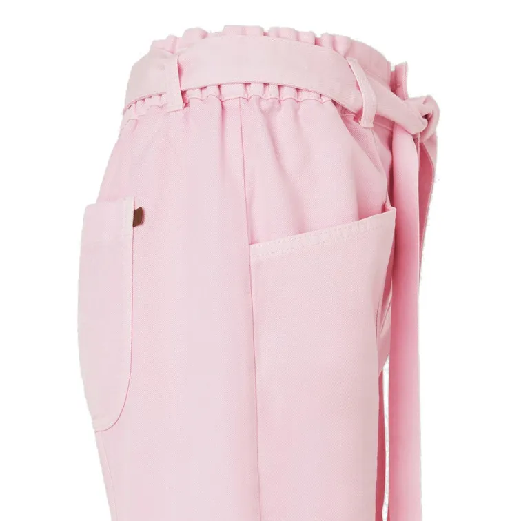 Pepe Jeans Women's Paper Bag Shorts with Belt