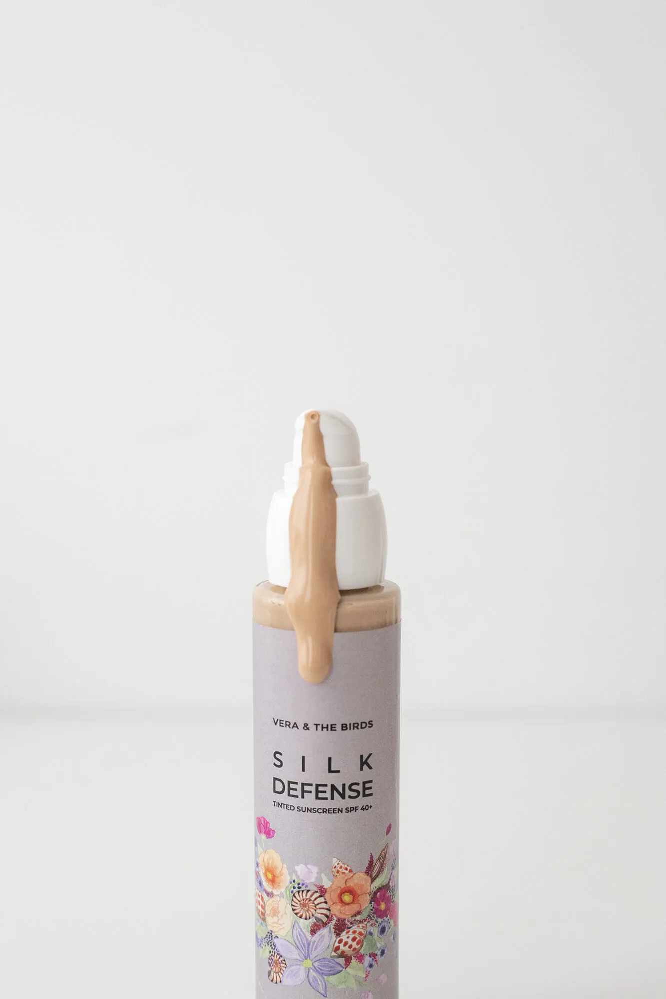 Silk Defense tinted sunscreen SPF 40+