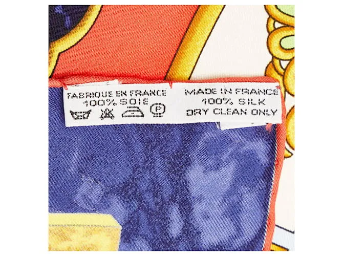 Silk In Carré Hermès Multicolor 
