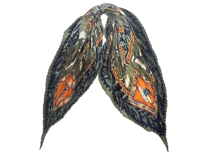 Silk In Hermès Plissé Multicolor 