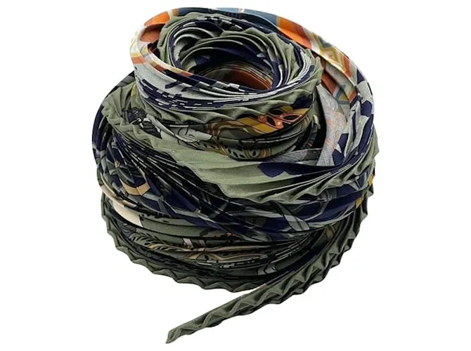 Silk In Hermès Plissé Multicolor 
