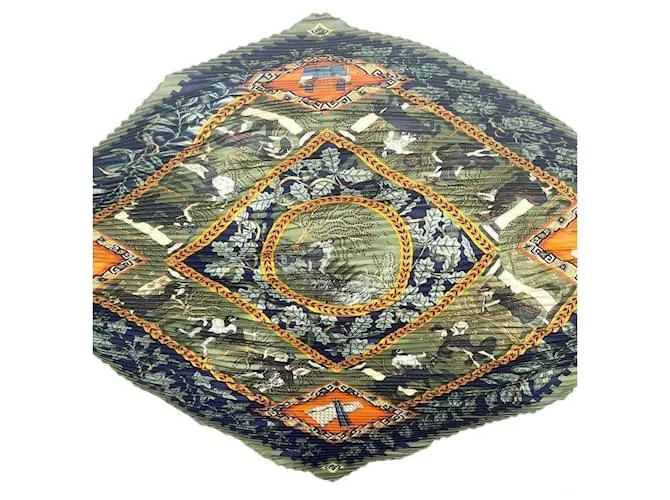 Silk In Hermès Plissé Multicolor 