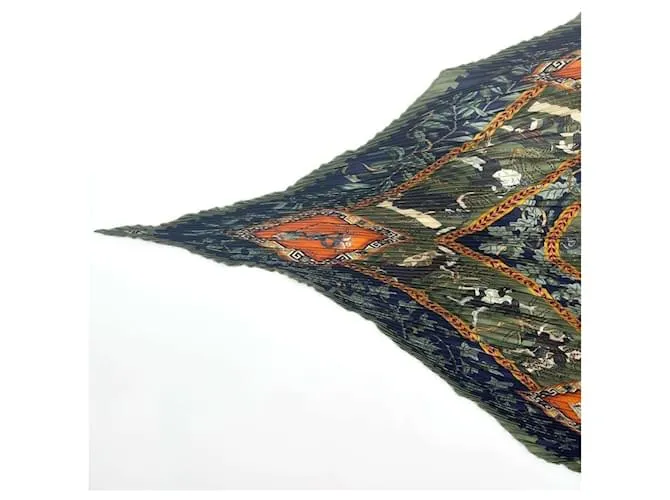 Silk In Hermès Plissé Multicolor 