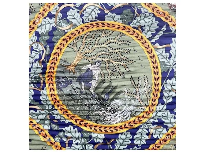 Silk In Hermès Plissé Multicolor 