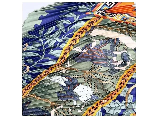 Silk In Hermès Plissé Multicolor 