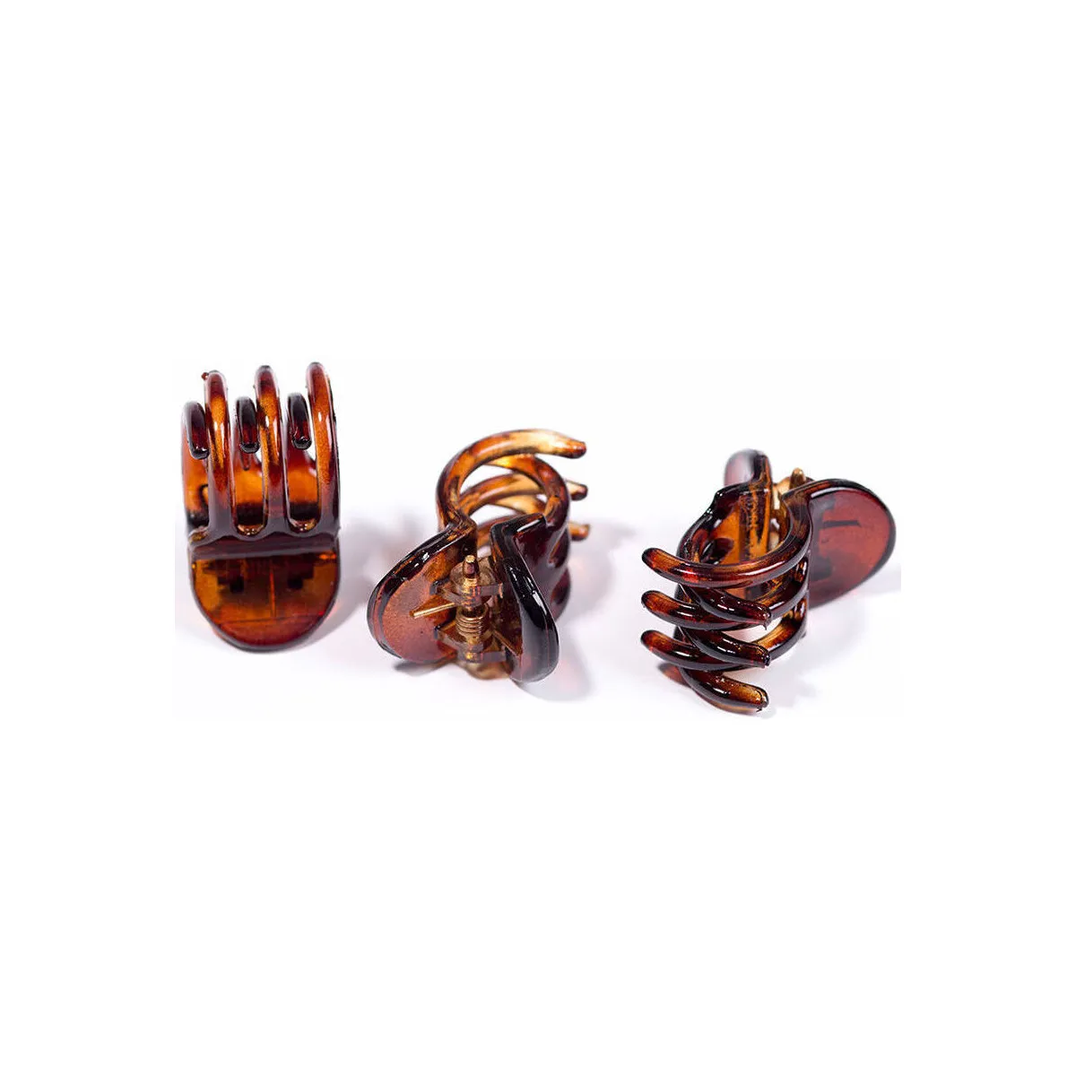 Small French Shell Hair Clips