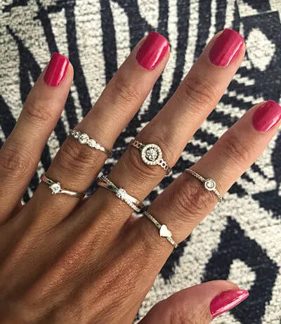 Solitaire CZ Ring