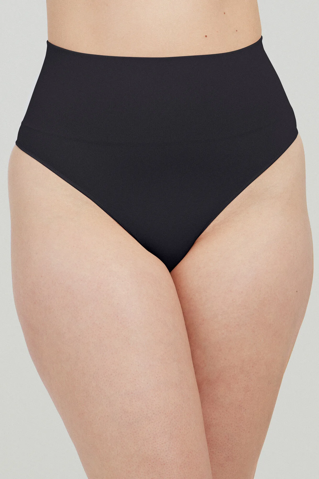 SPANX RECYCLED NYLON HIGHWAISTED SHAPING TANGA