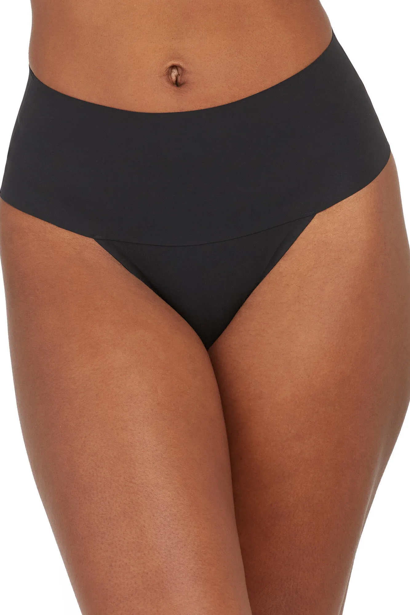 Invisible Black Shaping Thong by Spanx