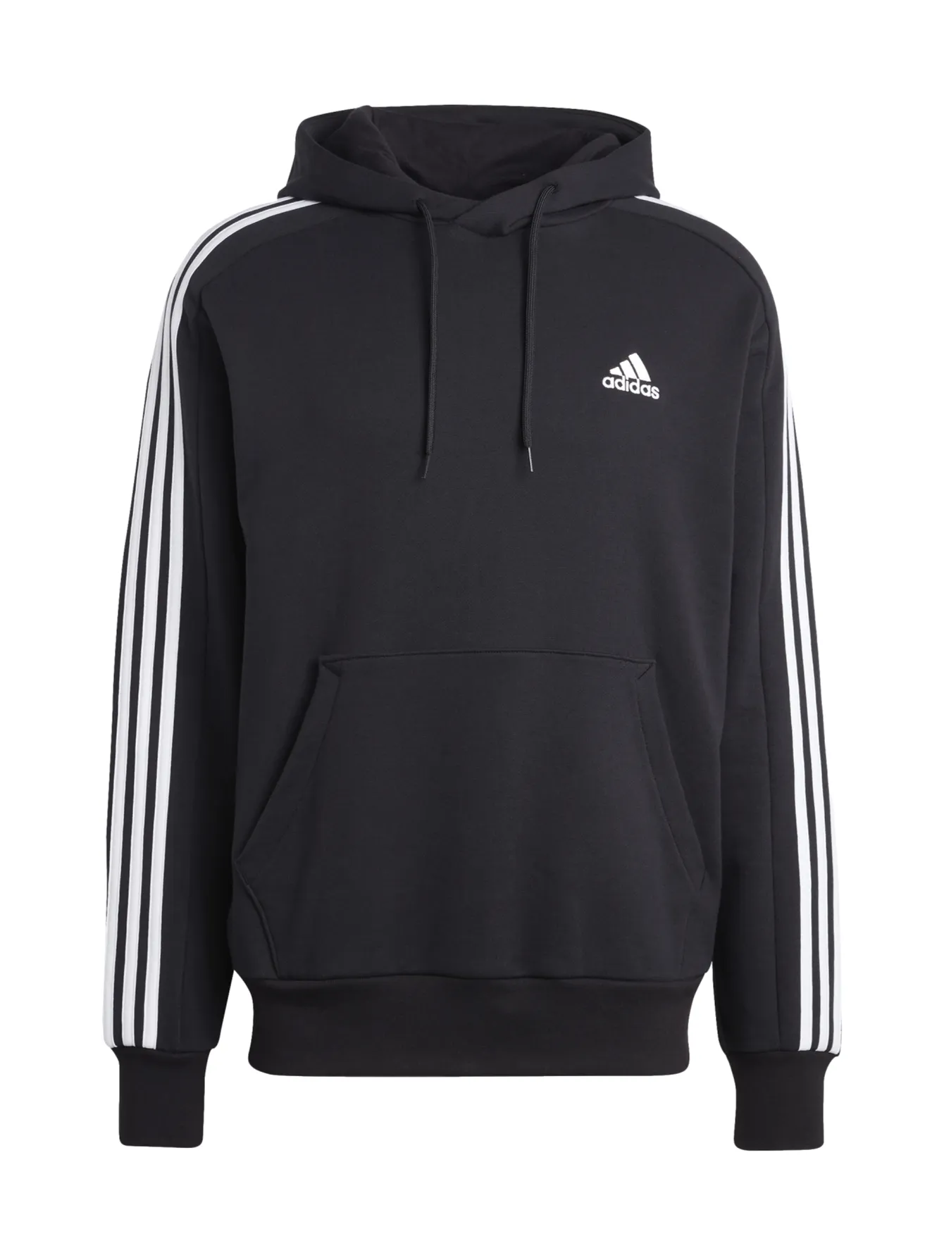 Sudadera Adidas Essentials 3 Franjas French Terry Para Hombre