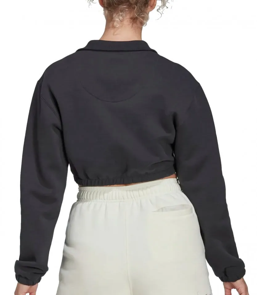 SUDADERA ADIDAS SPORTSWEAR CROPPED HALFZIP