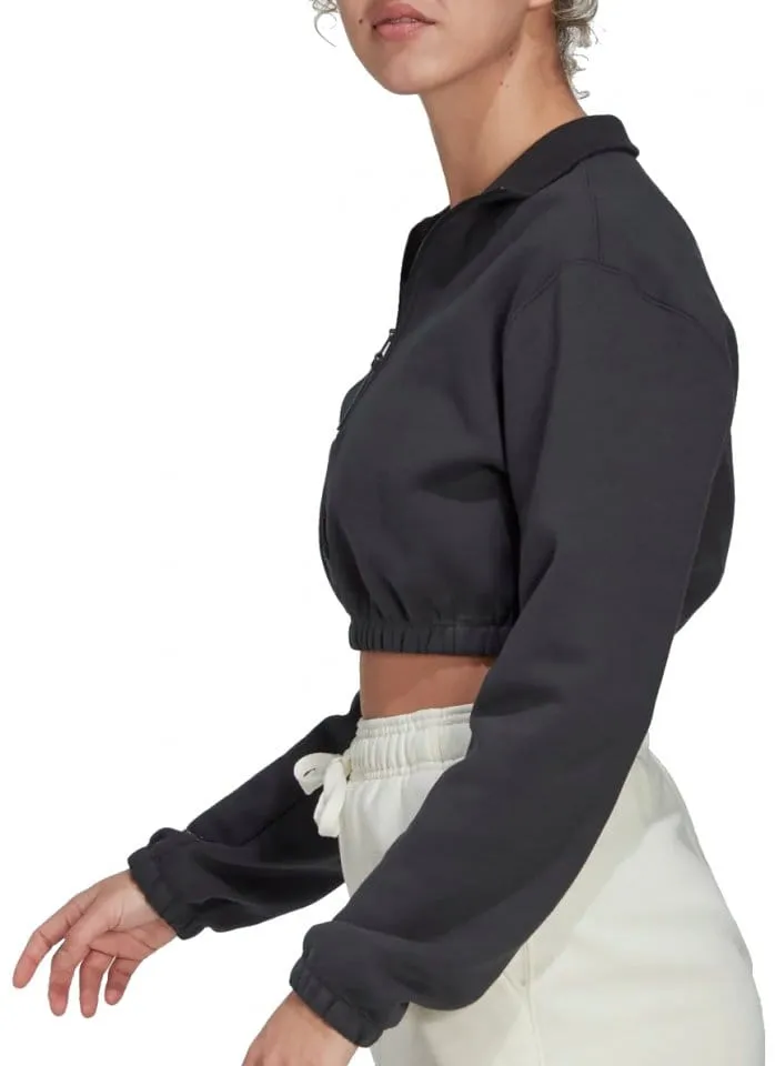 SUDADERA ADIDAS SPORTSWEAR CROPPED HALFZIP