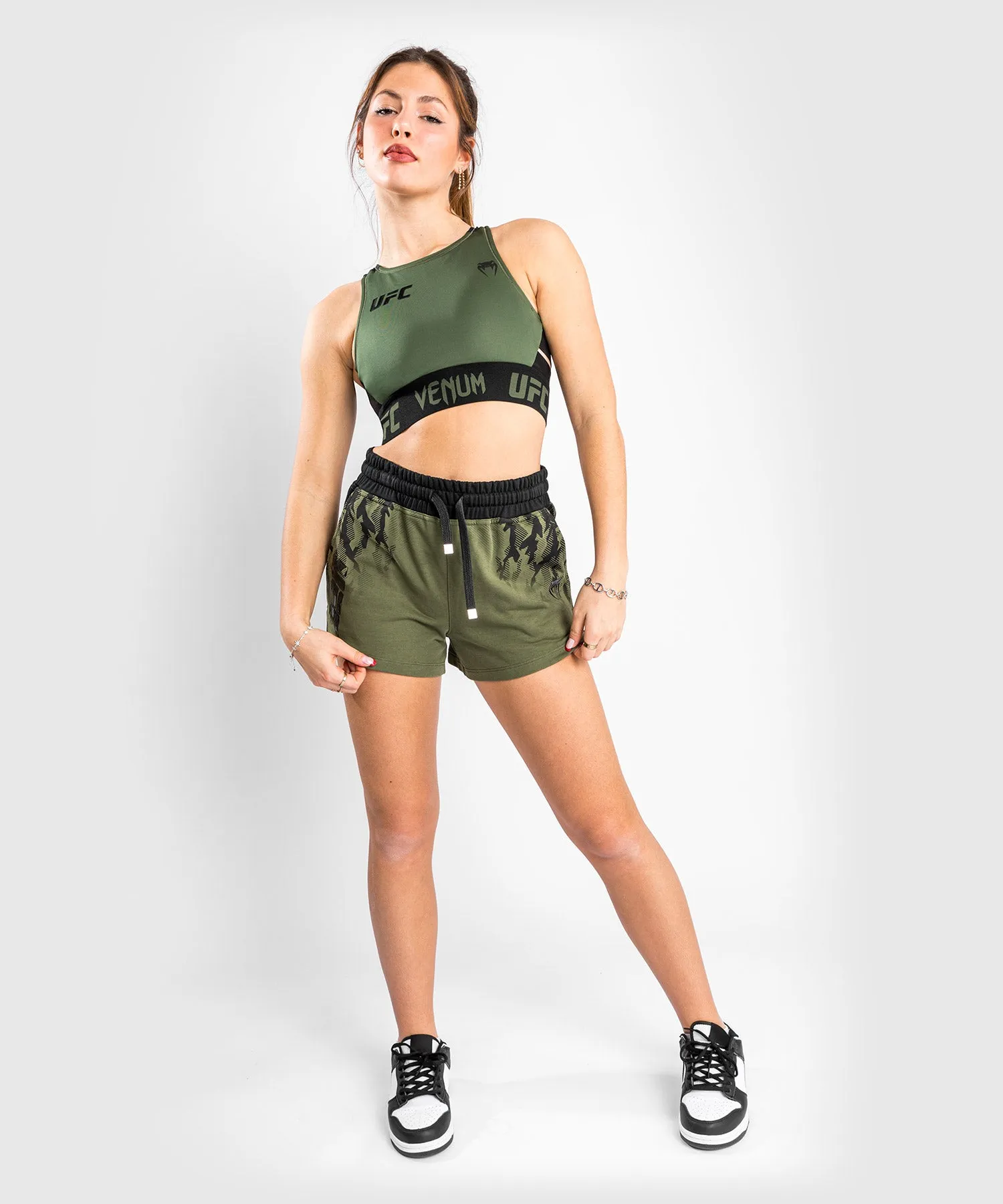 UFC VENUM AUTHENTIC FIGHT WEEK WOMEN'S KHAKI WEIGHIN BRA