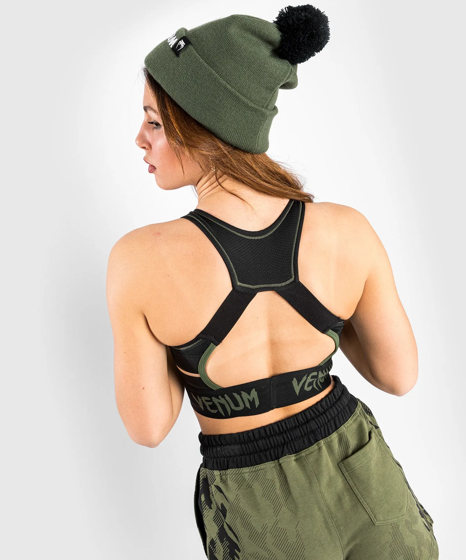 UFC VENUM AUTHENTIC FIGHT WEEK WOMEN'S KHAKI WEIGHIN BRA